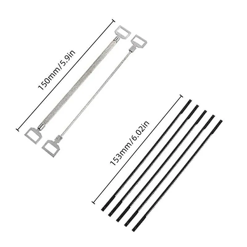 12PCS Mini Hand Saw Miter Saw Hacksaw Blade Multifunctional Tile Cutting Tool
