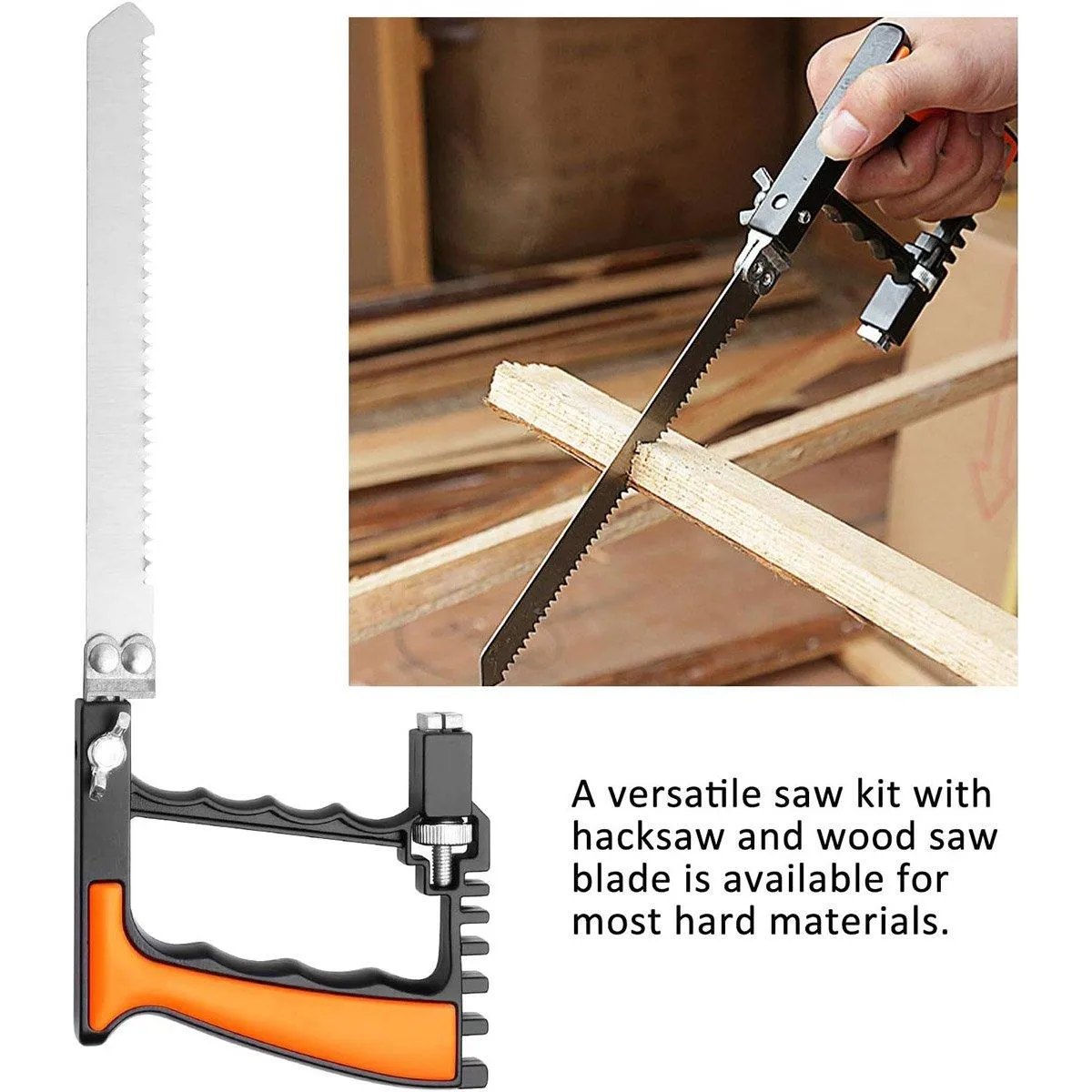 12PCS Mini Hand Saw Miter Saw Hacksaw Blade Multifunctional Tile Cutting Tool