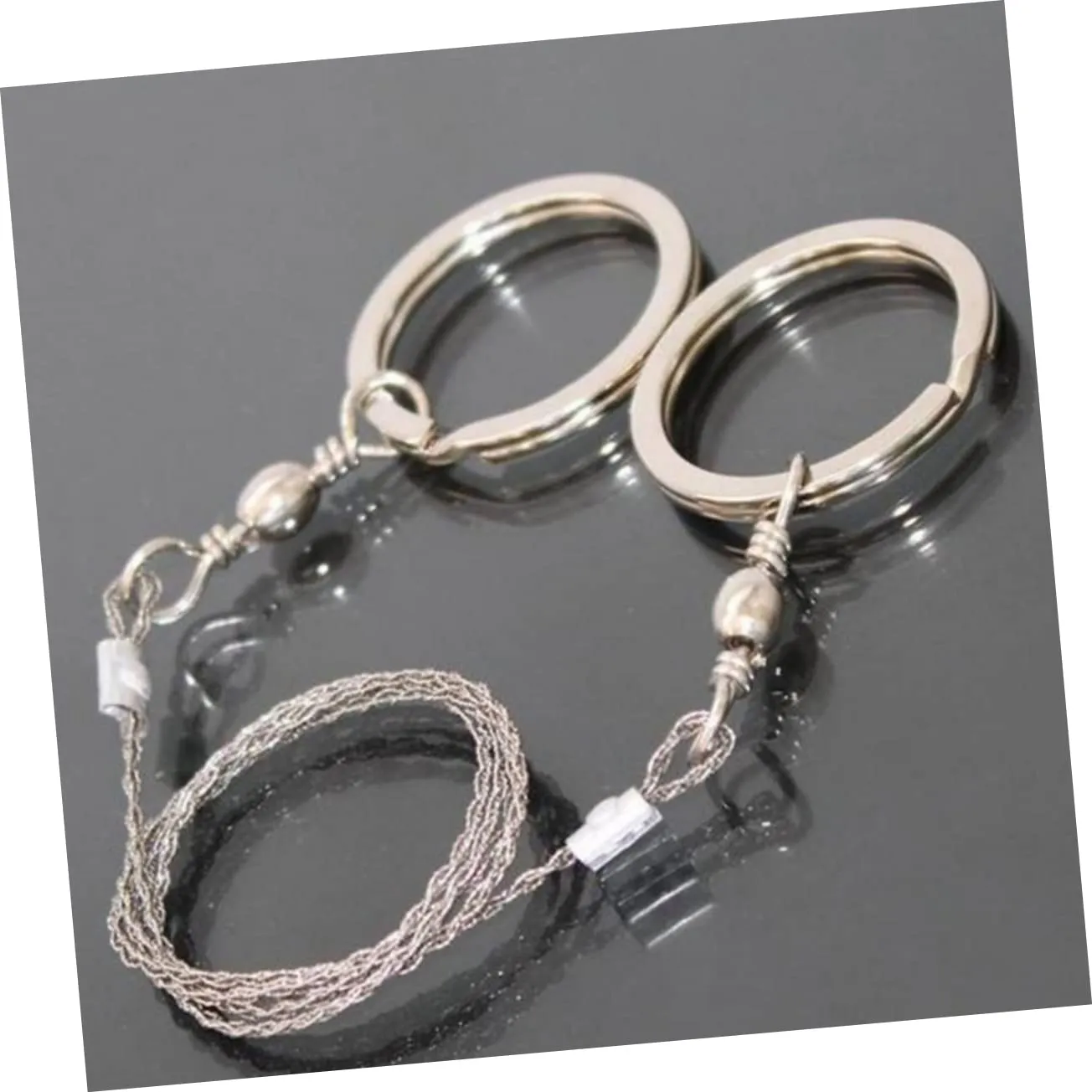 12pcs Stainless Steel Survival Practical Portable Hand Saw Wire Outdoor Camping Hiking Hunting Gear