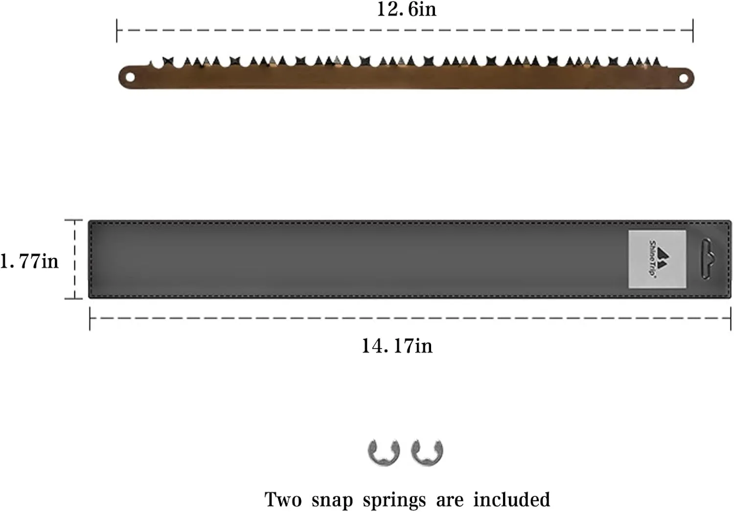 13 inch Folding Bow Saw with Storage Bag, Portable Multifunctional Rectangular Garden Bucksaw for Outdoor Camping Survival Woodworking-Aaw Blade