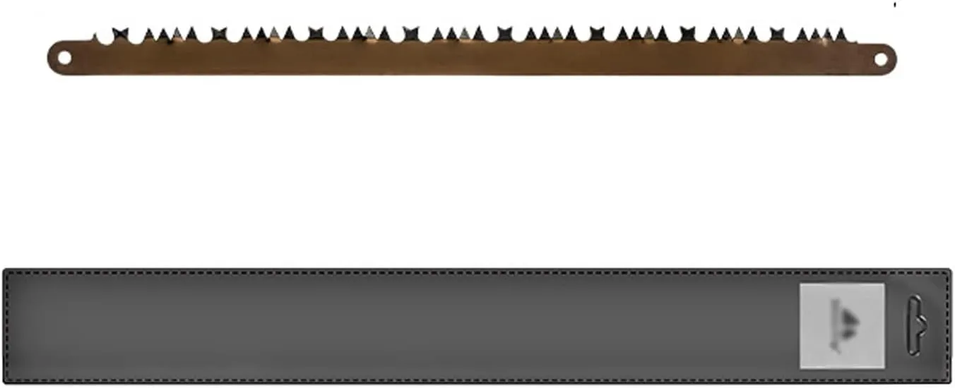 13 inch Folding Bow Saw with Storage Bag, Portable Multifunctional Rectangular Garden Bucksaw for Outdoor Camping Survival Woodworking-Aaw Blade