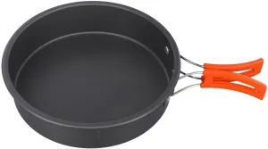 1Pc Frying Pan, Alumina Camping Cooking Pan, Nonstick And Foldable Frying Pan For Outdoor Activities(large)