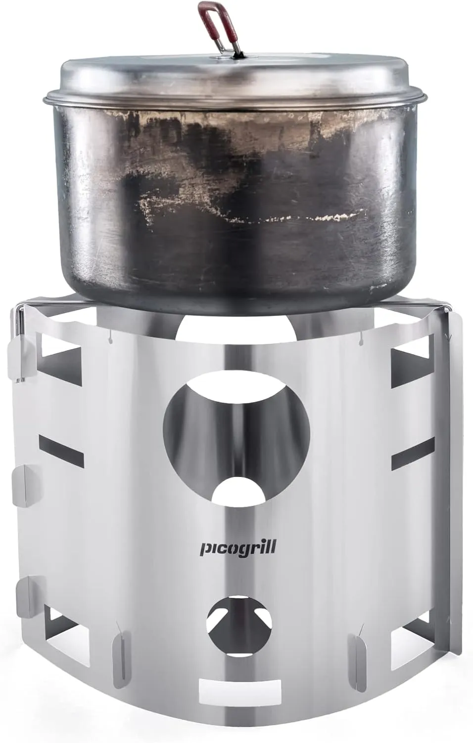 239 Wood Stove and Grill with Skewer, for 1-2 Persons
