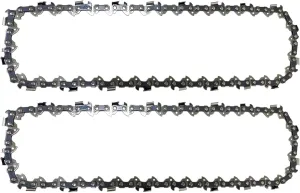 2PC Chainsaw Chain replacement chain For BAUER 64940 10" cordless chainsaw 3/8"LP .043 40DL