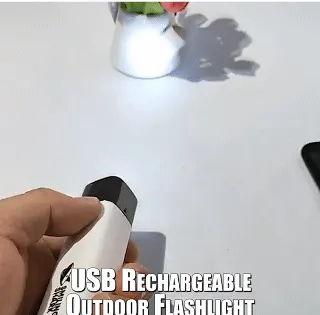2PCS 60000Lm Mini Power Bank LED Tactical Flashlight and Sensor LED Headlight