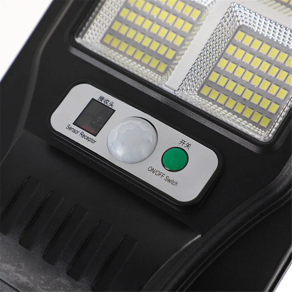 320 LED Solar Street Light Lamp Motion Sensor Flood Lights Remote Garden Yard AU