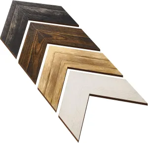 4 Pieces Rustic Arrow Wall Decor, Wooden Chevron Wall-Mounted Set for Home Farmhouse Bedroom Living Room, 4 Colors