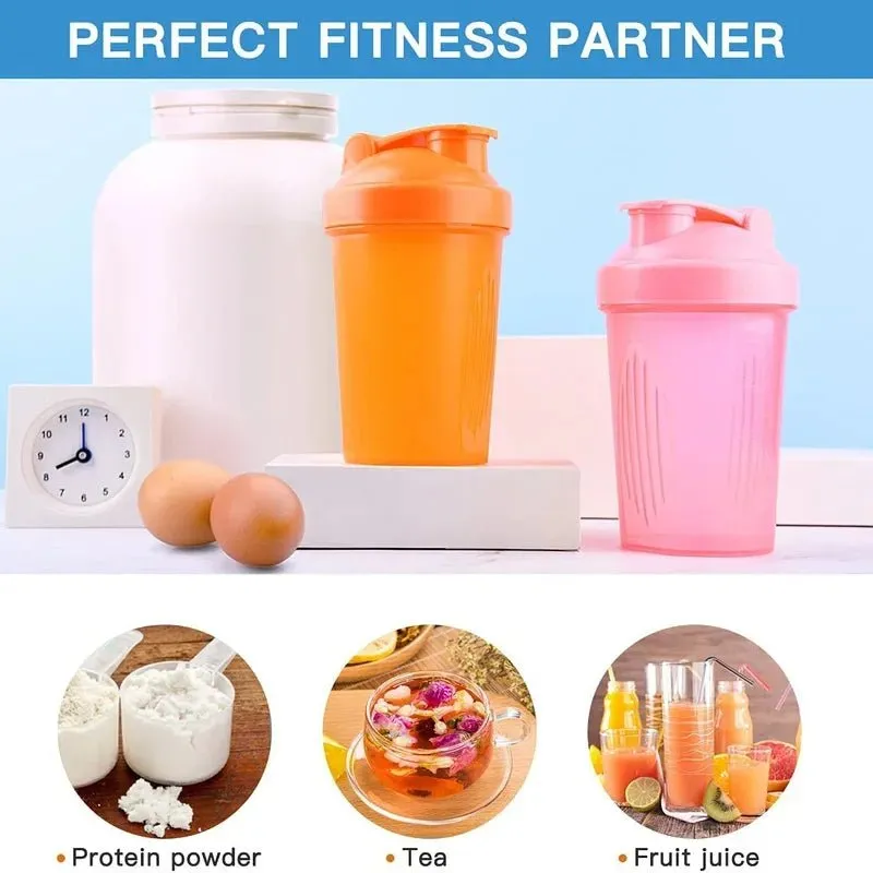 400ml BPA-free blender shaker bottle with leakproof design