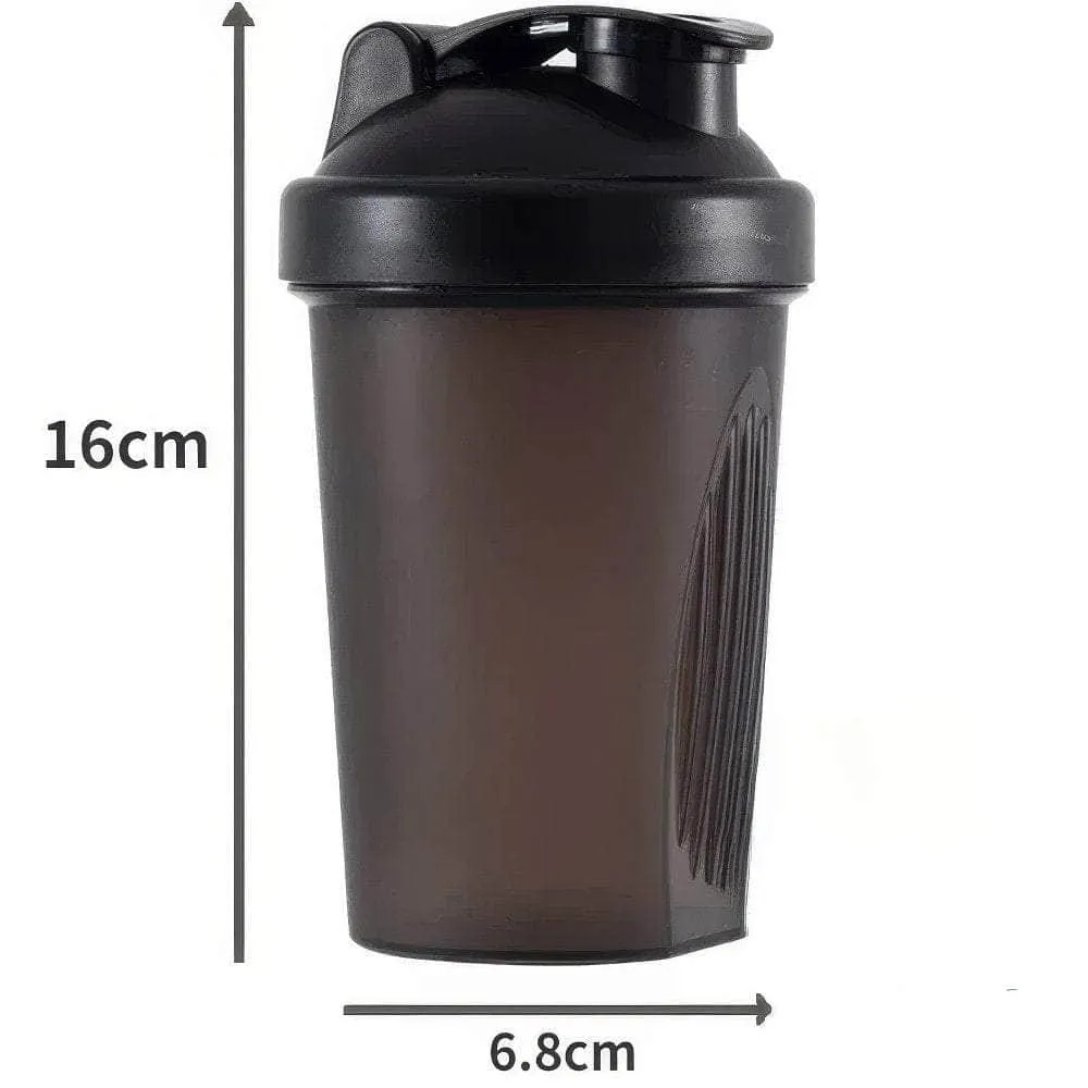 400ml BPA-free blender shaker bottle with leakproof design