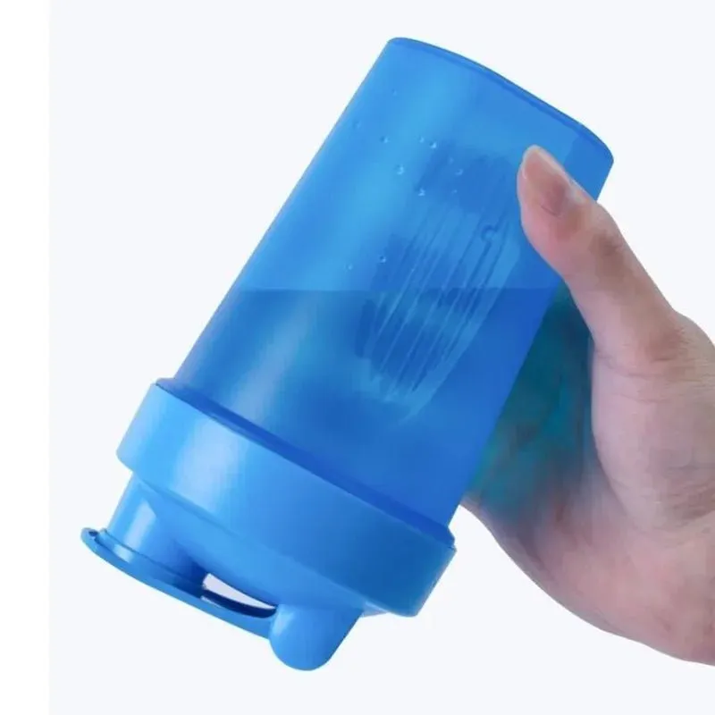 400ml BPA-free blender shaker bottle with leakproof design