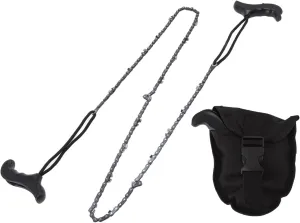 48in Hand Chain Saw, Pocket Foldin Survival Chain Saw, Portable Hand Chain Saw, for Campin Loin arden