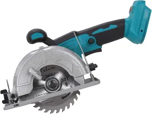 5 Inches Brushless Cordless Circular Saw, 6500 RPM,Compatible with Makita 18V Battery (Tool Only), 20mm Arbor with Blade & Scale Ruler,Compact Design