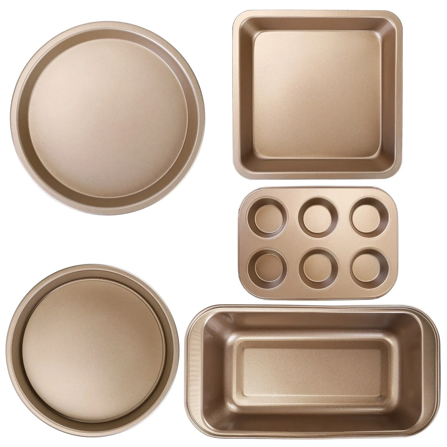 5-Piece: Nonstick Bakeware Set