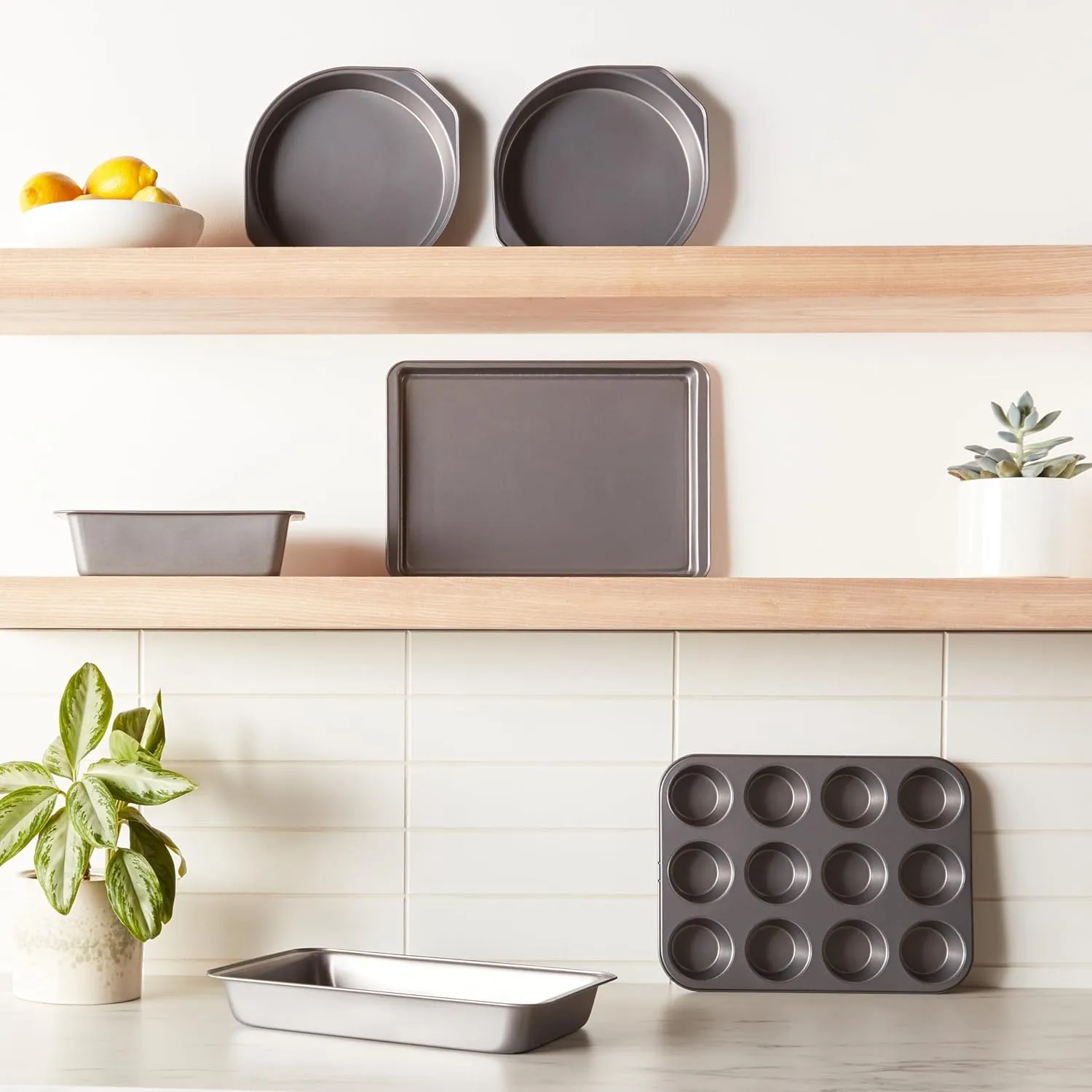 6-Piece Nonstick, Carbon Steel Oven Bakeware Baking Set