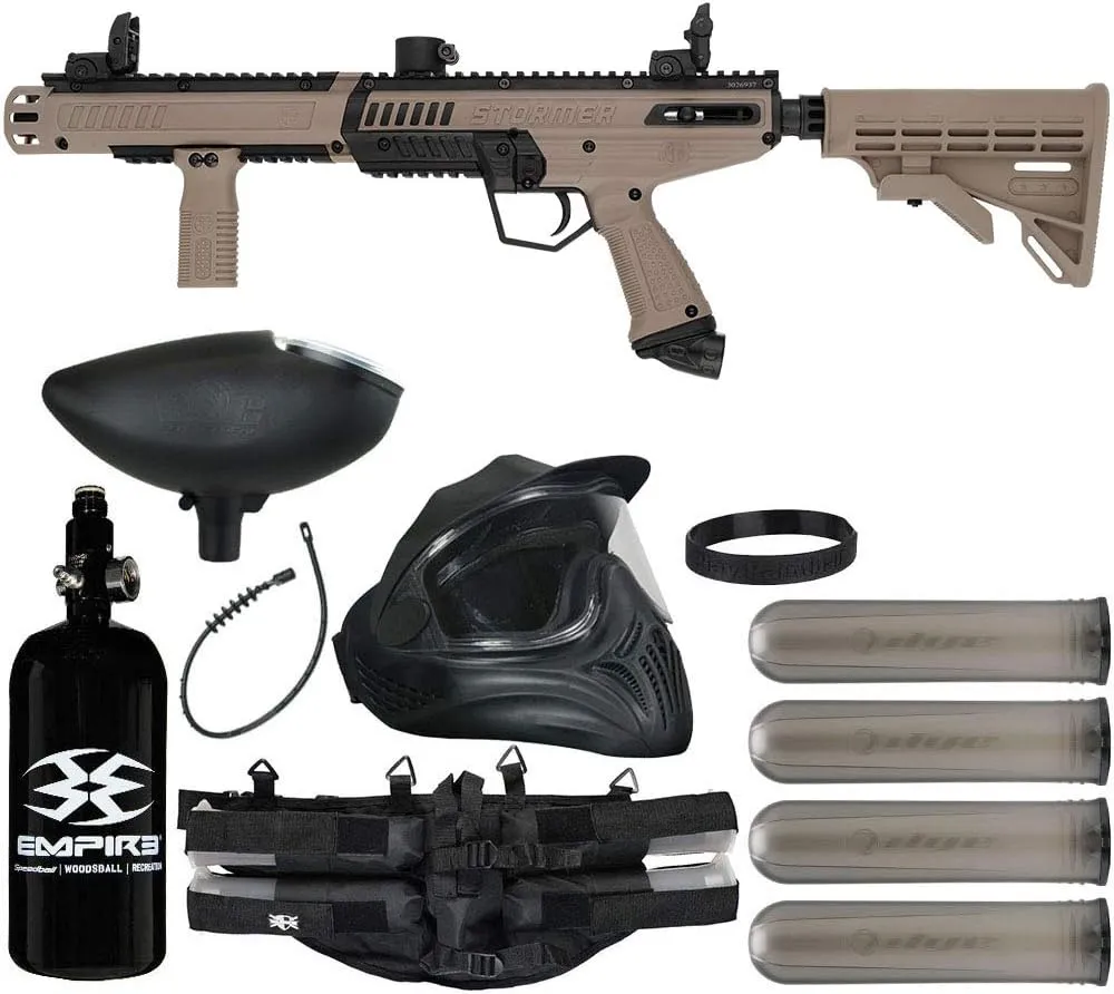 Action Village Tippmann Stormer Tactical Legendary Paintball Gun Package Kit