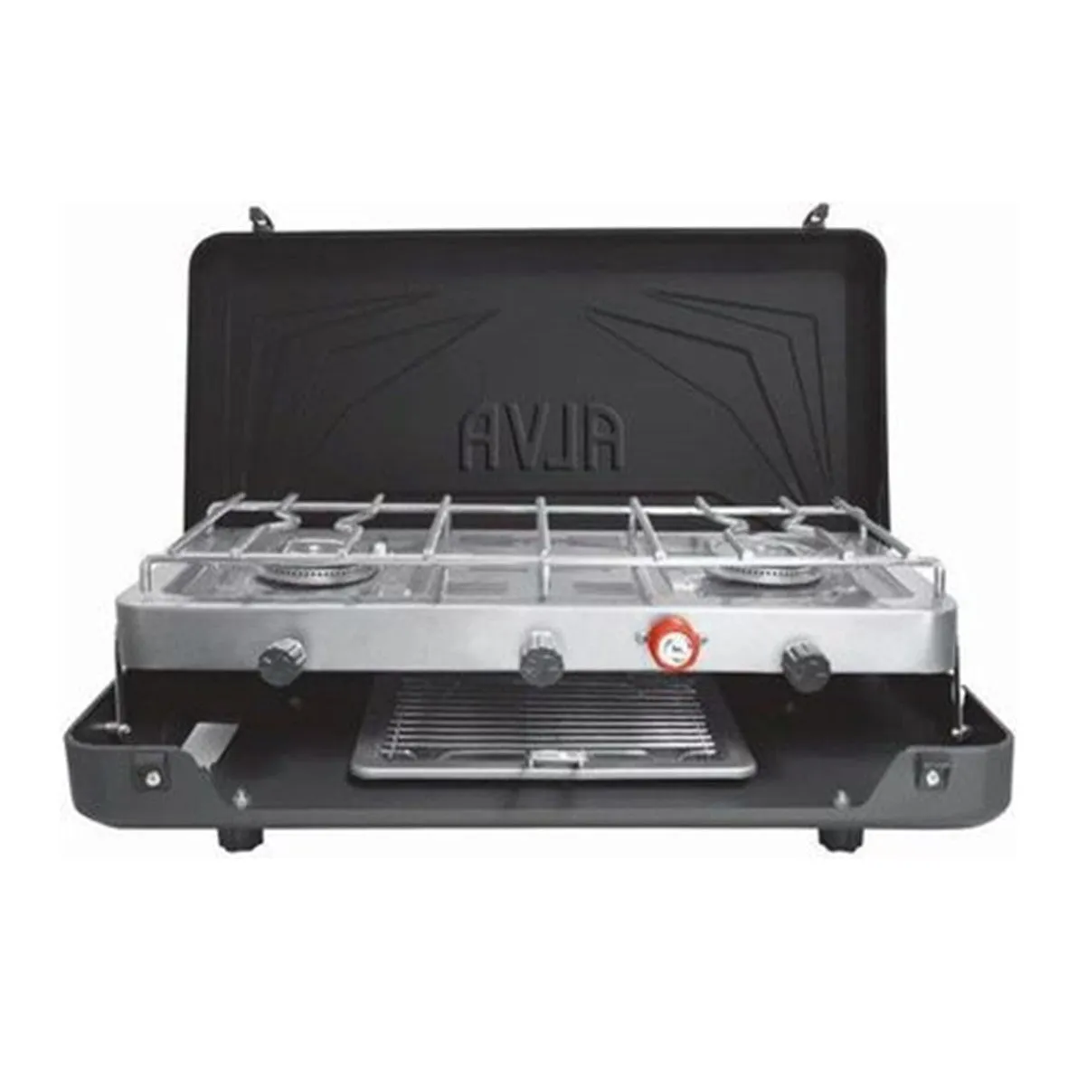 Alva 2 Burner Gas Stove and Grill