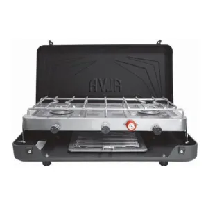 Alva 2 Burner Gas Stove and Grill