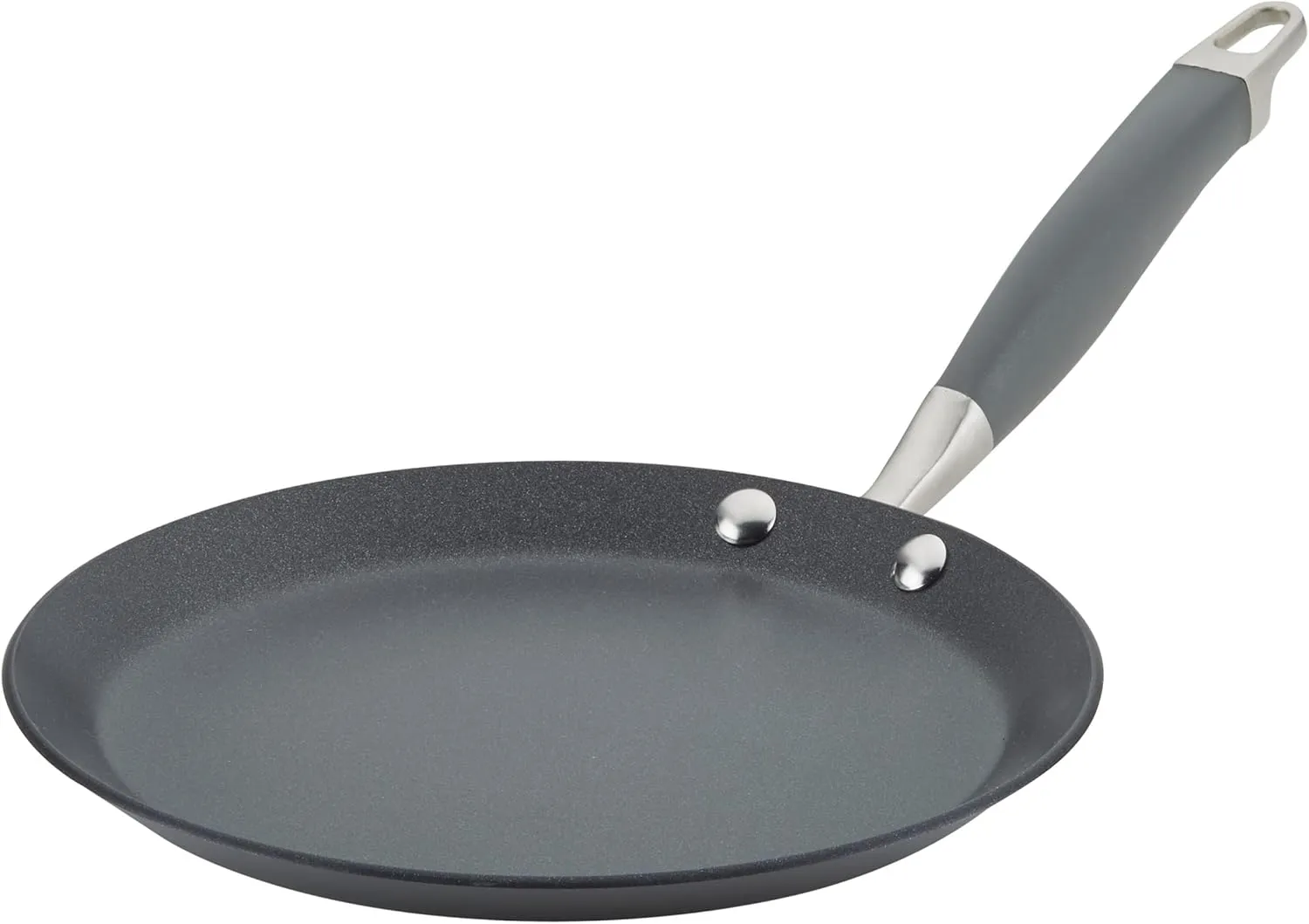 Anolon Advanced Home Hard Anodized Nonstick Crepe Pan, 9.5 Inch - Moonstone