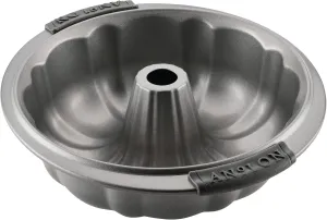 Anolon Advanced Nonstick Fluted Mold Baking Pan, 9.5 Inch, Gray, Carbon Steel