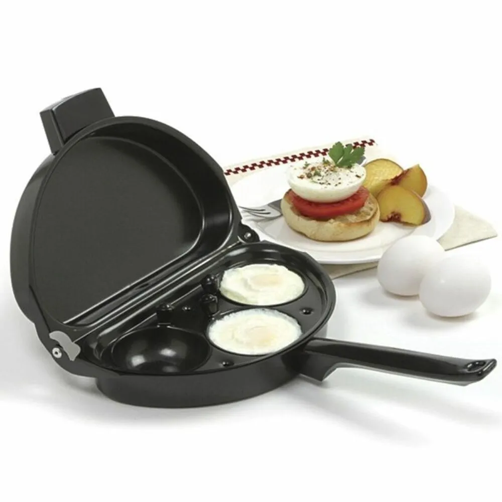 Avanti Omelette Pan with Egg Poacher Non Stick Saucepan