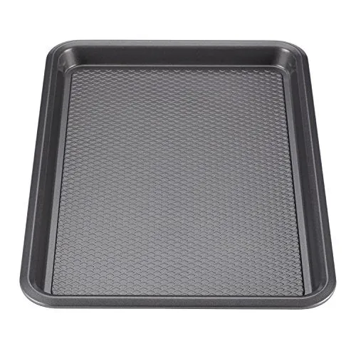 Ayesha Curry Nonstick Bakeware Set with Nonstick Bread Pan, Cookie Sheet, Baking Pan, Baking Sheet and Cake Pans - 6 Piece, SIlver