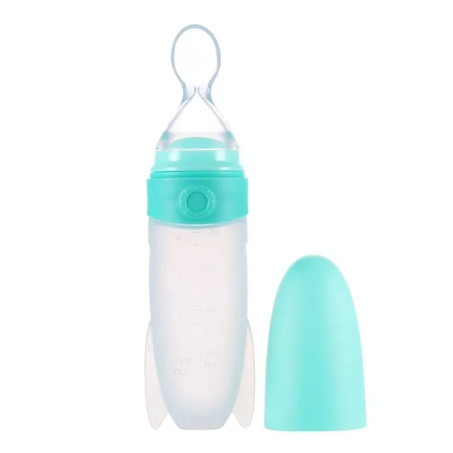 Baby Squeezing Feeding Bottle