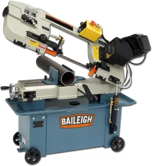 Baileigh 7" x 12" Metal Cutting Bandsaw, 1 HP, 120V 1Ph (Model BS-712M)