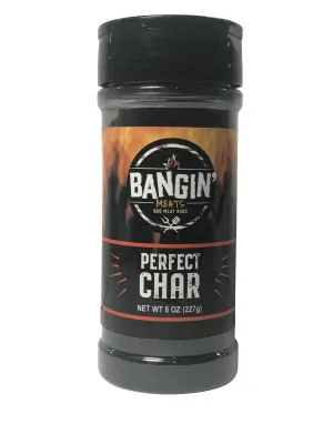 BanginMeats PERFECT CHAR Steak Chicken Charcoal Seasoning Rub