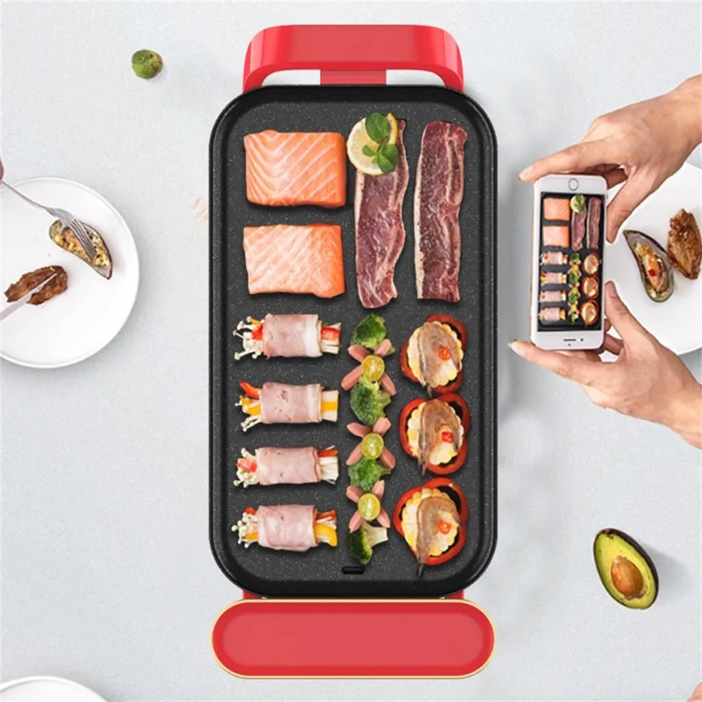 Barbecue Stove Home Barbecue Machine Smokeless Barbecue Pan Electric Barbecue Pan