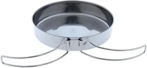 barenx Portable Frying Pan Outdoor Camping Cooking Pot Utensils with Folding Handle