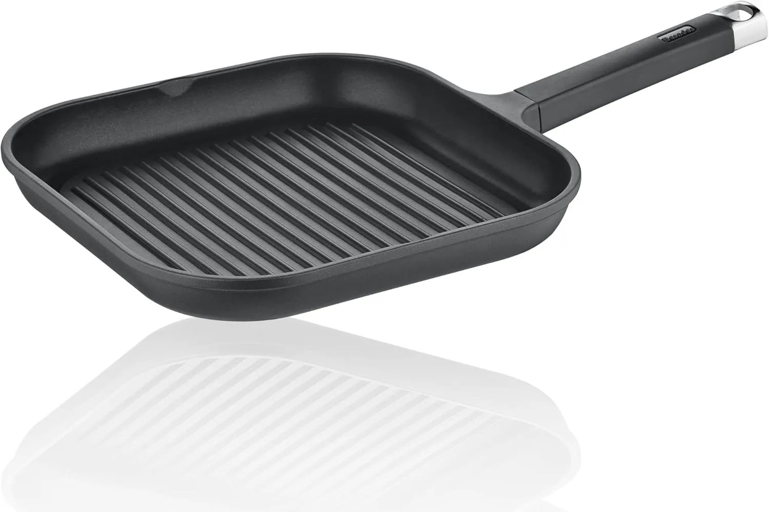 Berndes - A00B201428 Grill Pan 28 x 28 cm 20 cm Line Edition 100 Aluminium with Non-Stick Coating