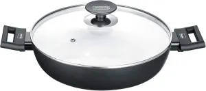 Berndes Aluminium Induction Smart Serving Pan 28 cm Aluminium Black / White