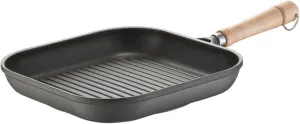 Berndes Bonananza Induction Grill Pan 28 x 28 cm Aluminium 8 Litres Black