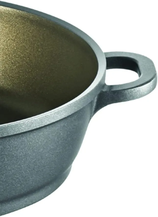 Berndes Vario Click Induction Plus Saucepan 28 cm, Die-cast Aluminium, Silver