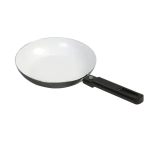 Bo-Camp Frying Pan Sprint Removable Handle Blk/White Dia 26cm