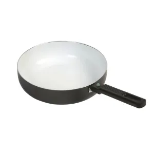 Bo-Camp Saut Pan Sprint Removable Handle Blk/White Dia 24cm
