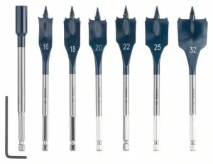 Bosch-accessories 2608587009 7-piece Self Cut Speed spade bit set