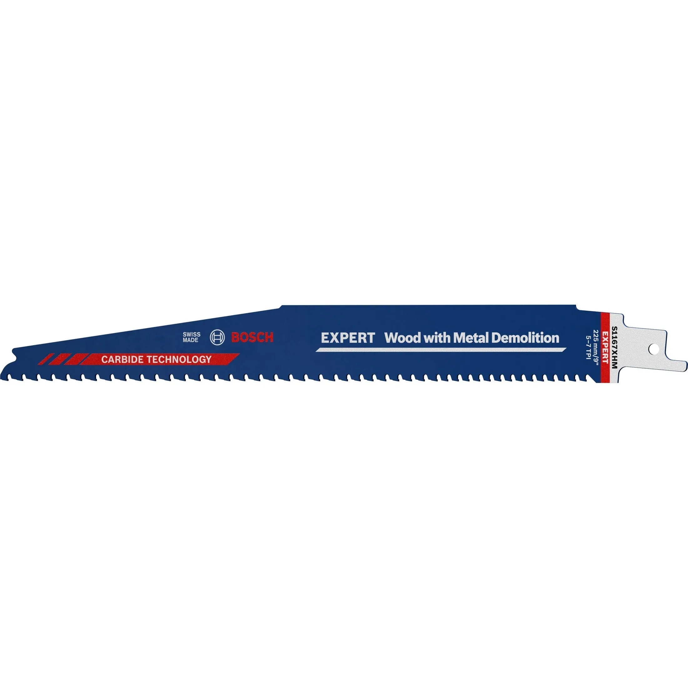 Bosch Professional Expert "Wood with Metal Demolition" S 1167 XHM Reciprocating Saw Blade 10-pc