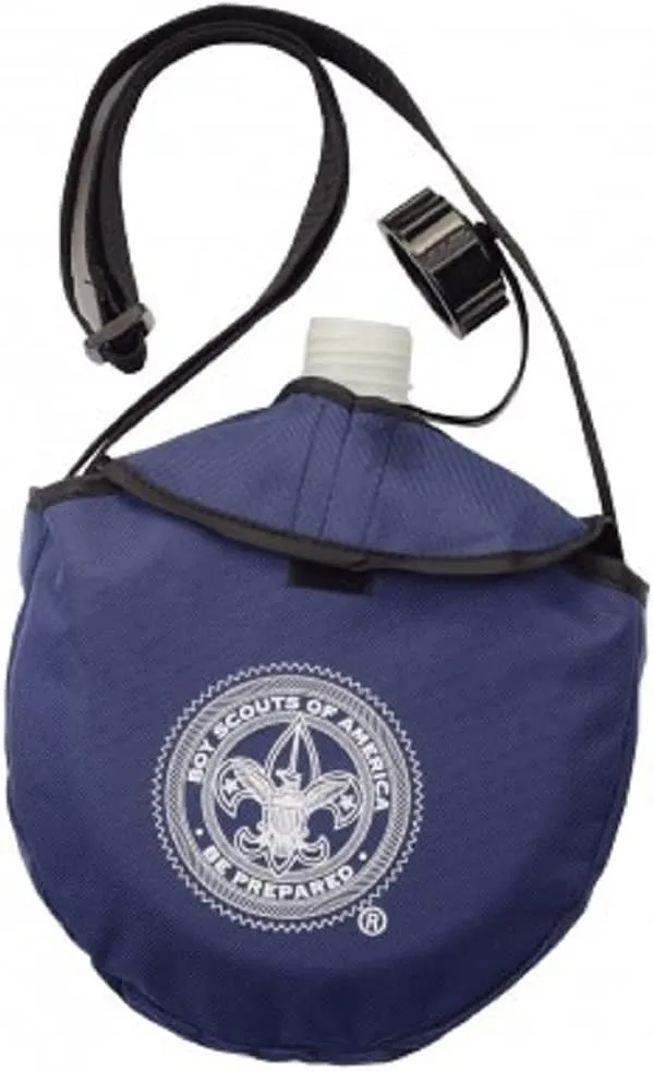 Boy Scouts of America 59 ounce Polyethylene Canteen with carry strap