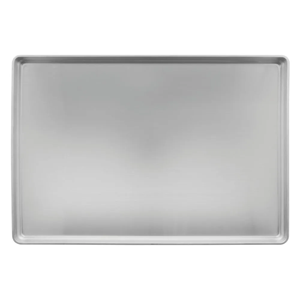 Bundy Chicago Metallic StayFlat™ 16 Gauge Full Size Aluminum NSF Certified Bun Pan - 26"L x 18"W x 1"H