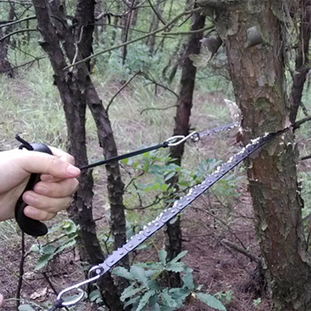 Camping Hiking Survival Pocket Chain Saw 40% OFF