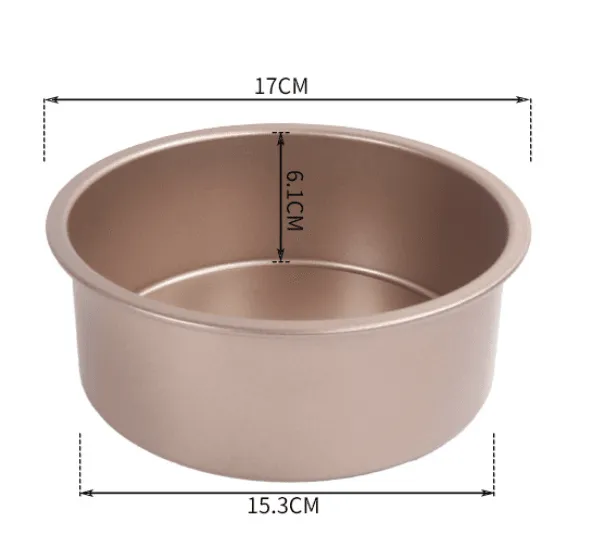 Carbon Steel Round Cake Mould