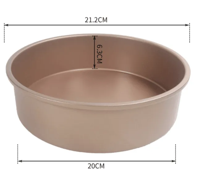 Carbon Steel Round Cake Mould