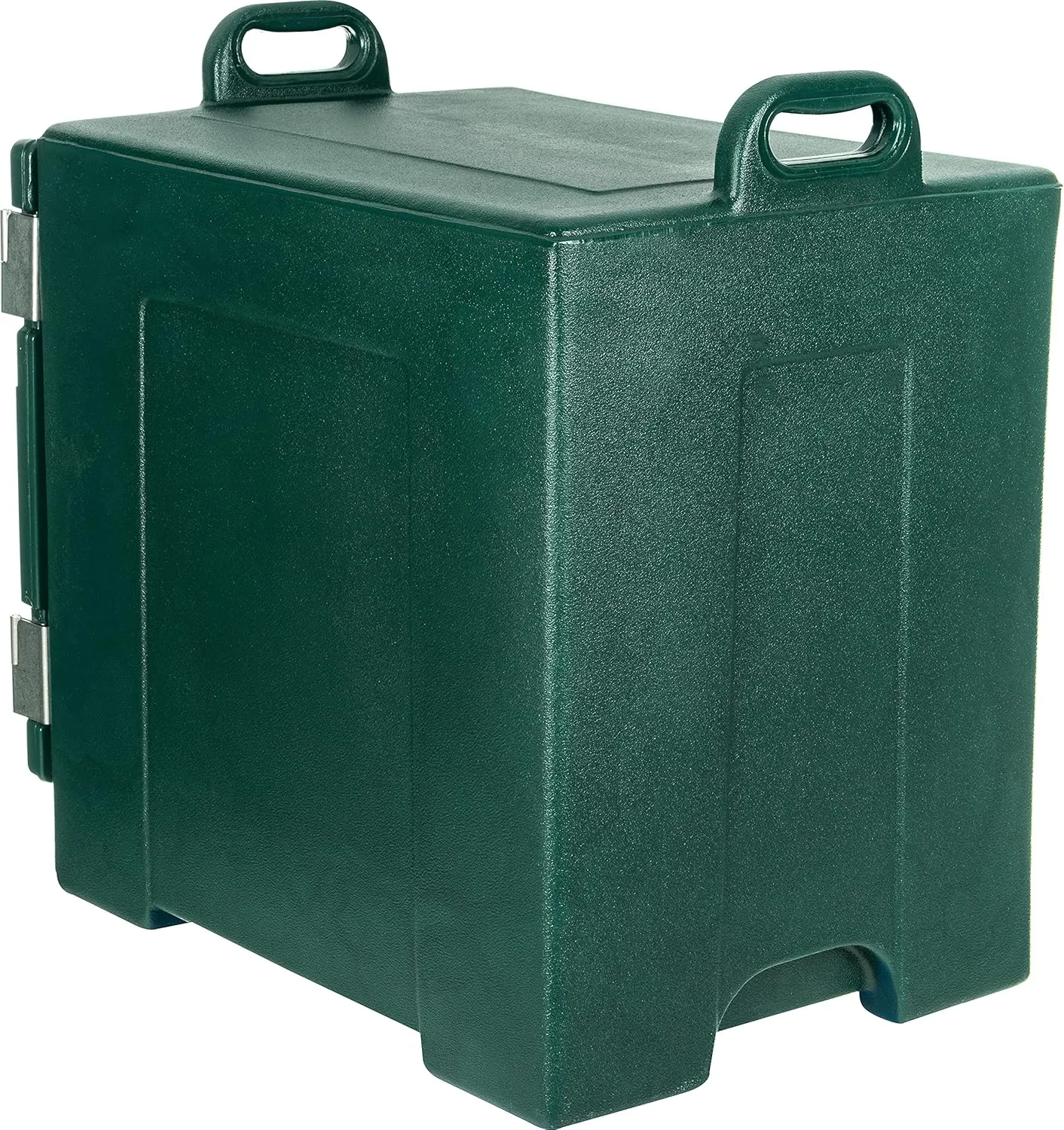 Carlisle FoodService Products Cateraide Insulated Front Loading Food Pan Carrier with Handles for Catering, Events, and Restaurants, Plastic, 5 Pans, Forest Green