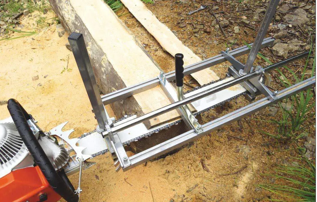 chainsaw mill Portable Chainsaw mill 36" Inch 304 stainless steel and Aluminum Planking Milling Bar Size Cutting Milling