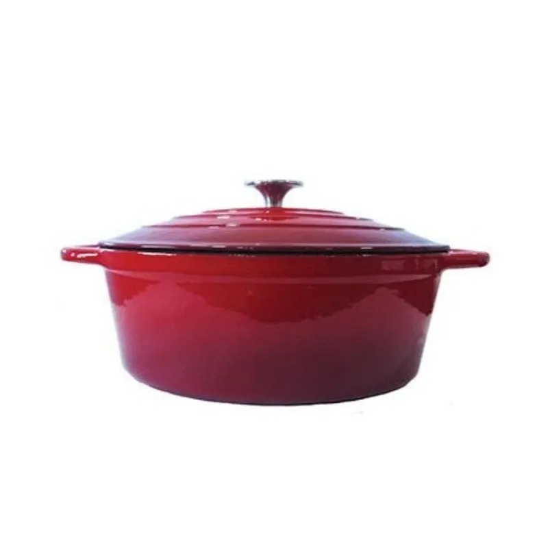 Chef Oval Casserole 4 Litre Red 160/061