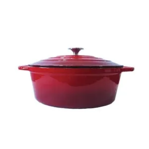 Chef Oval Casserole 4 Litre Red 160/061