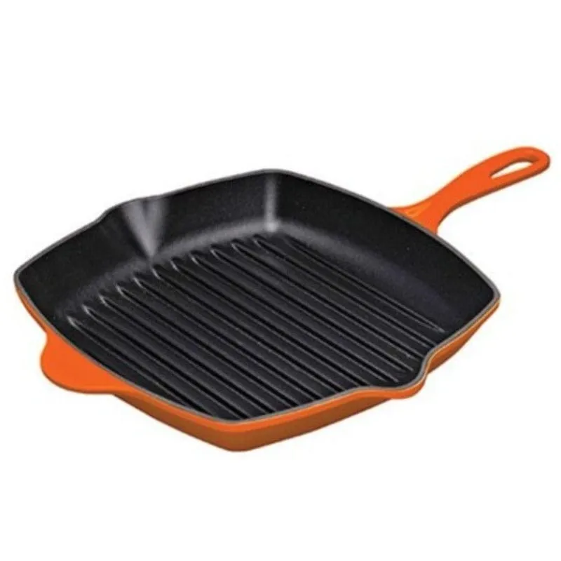 Chef Square Griddle 28cm Orange 160/130