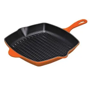 Chef Square Griddle 28cm Orange 160/130