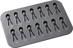 Chicago Metallic Professional 14-Cup Cookie Dunker Pan, 15.75-Inch-by-11.25-Inch